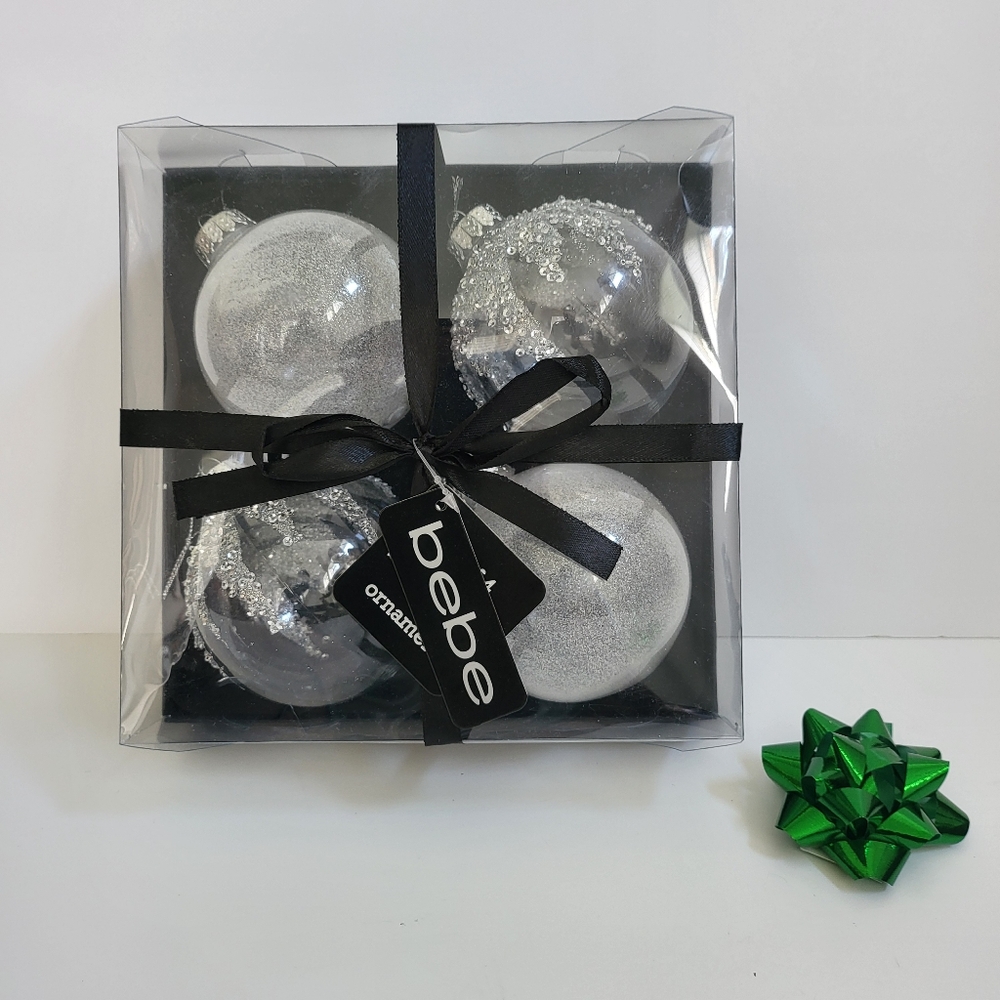 bebe Shatterproof Christmas Ornaments